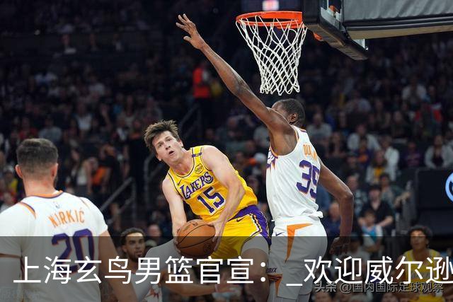 上海玄鸟男篮官宣： 欢迎威尔逊&布莱森&马尔库松加盟上海玄鸟